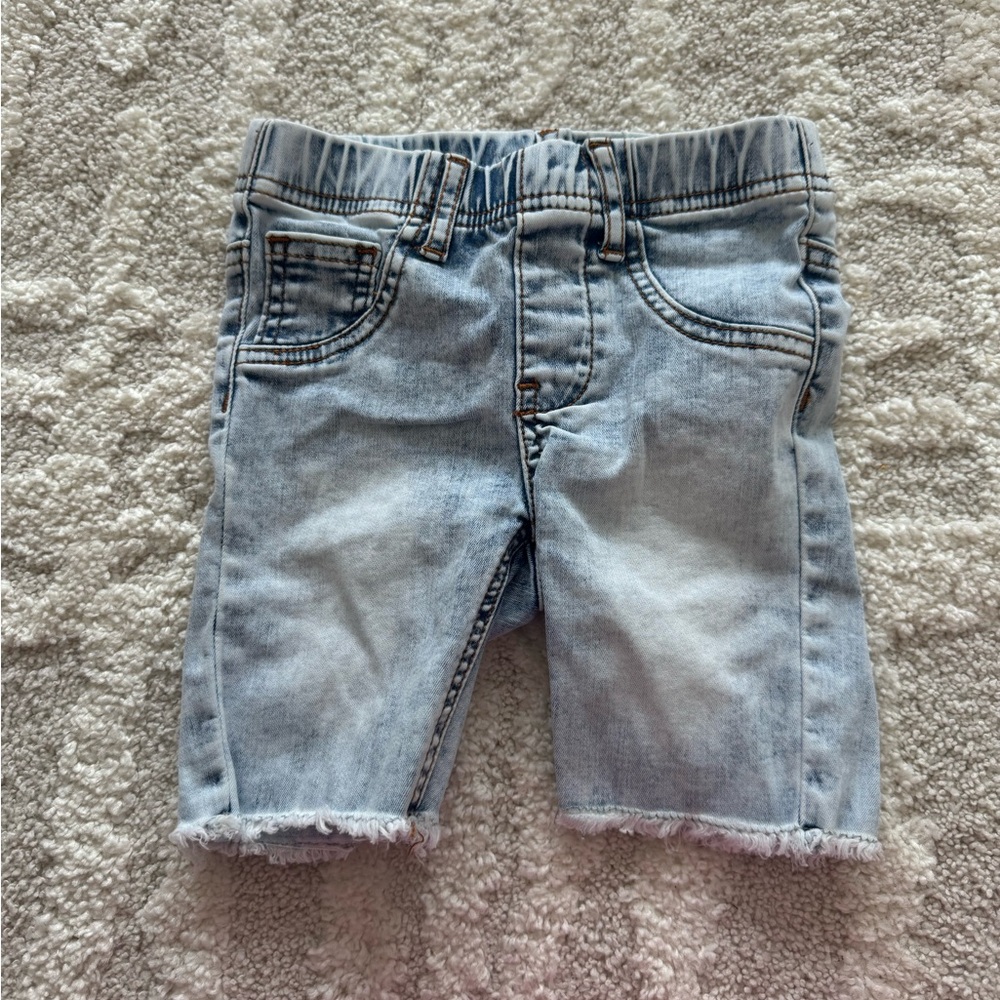Lenox James light wash denim short